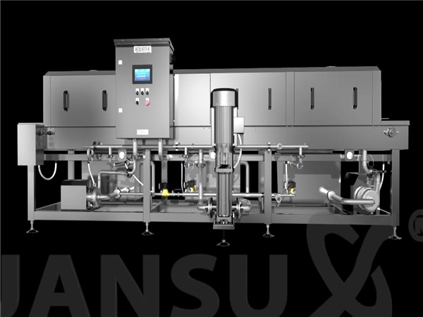 生產洗箱機，洗筐機，食品周轉箱清洗機
