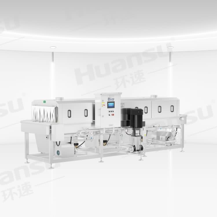 屠宰周轉箱清洗機 自動洗筐機廠家